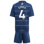 AVFC aston villa adidas third minikit 2024-25 with konsa 4 printing Collection | Official Aston Villa Kits and Apparel