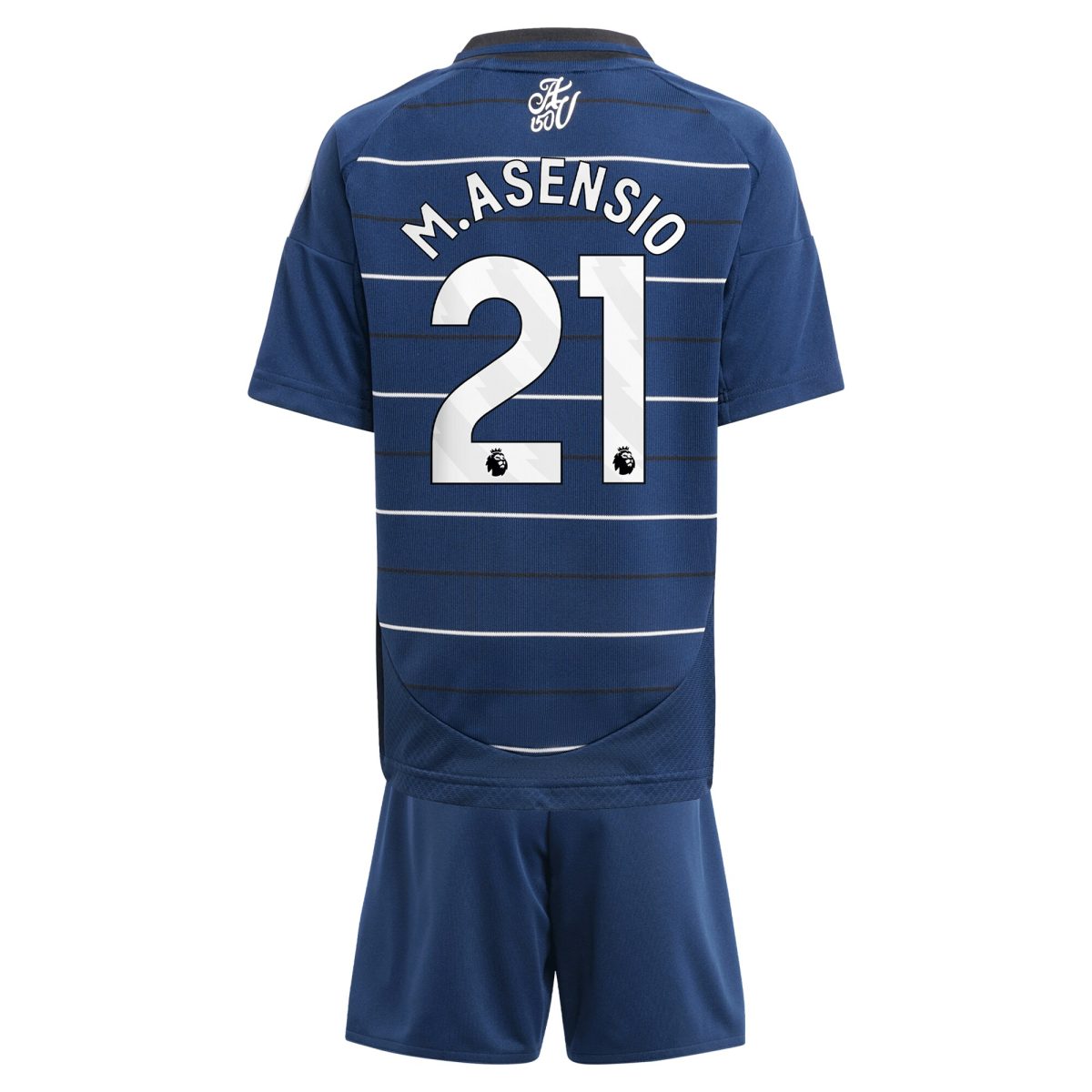AVFC aston villa adidas third minikit 2024-25 with m.asensio 21 printing Collection | Official Aston Villa Kits and Apparel