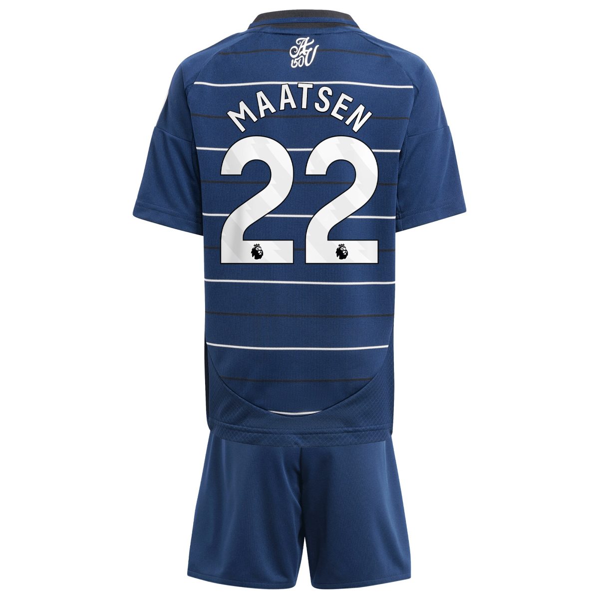 AVFC aston villa adidas third minikit 2024-25 with maatsen 22 printing Collection | Official Aston Villa Kits and Apparel