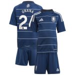 AVFC aston villa adidas third minikit 2024-25 with onana 24 printing Collection | Official Aston Villa Kits and Apparel