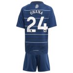 AVFC aston villa adidas third minikit 2024-25 with onana 24 printing Collection | Official Aston Villa Kits and Apparel