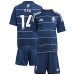 AVFC aston villa adidas third minikit 2024-25 with pau 14 printing Collection | Official Aston Villa Kits and Apparel