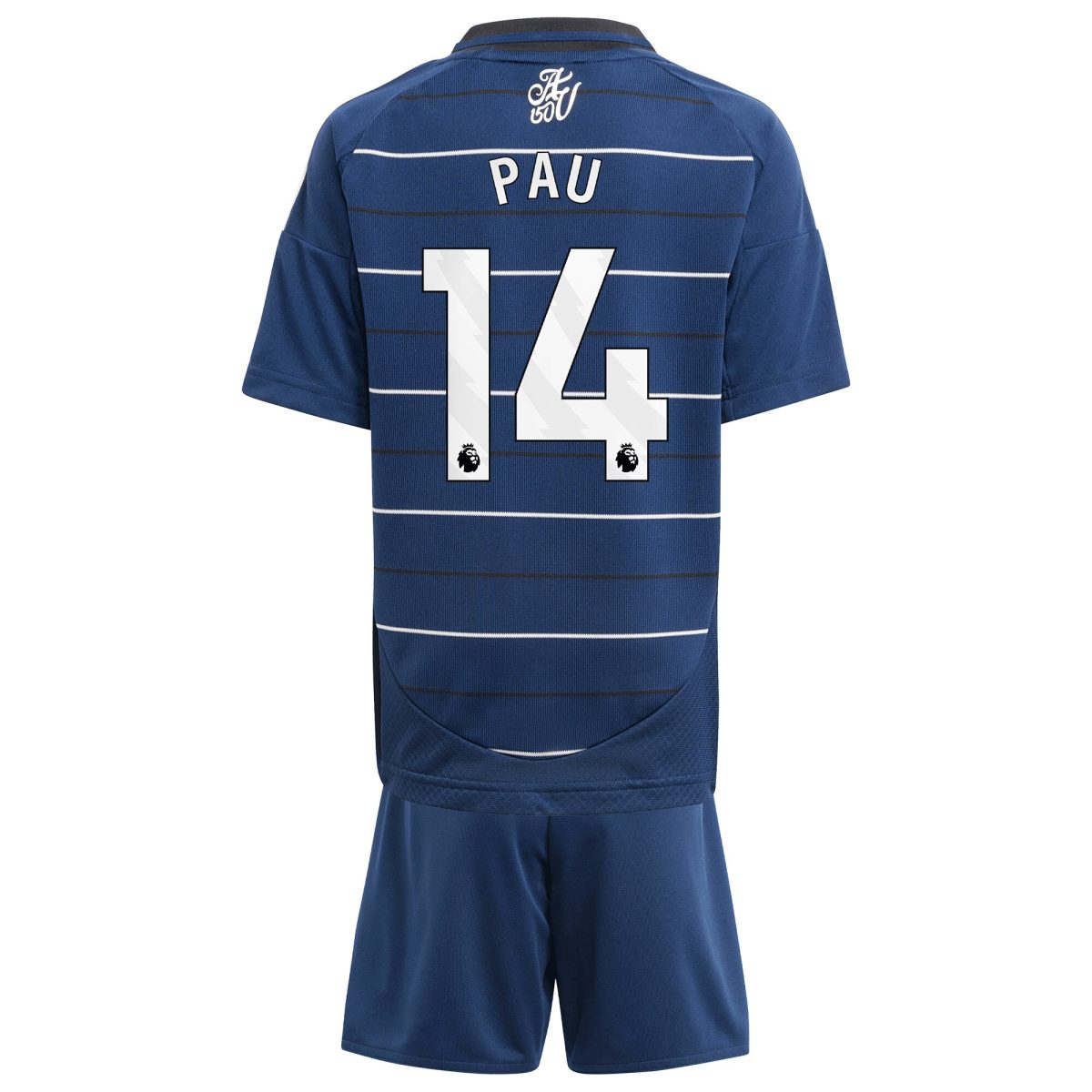 AVFC aston villa adidas third minikit 2024-25 with pau 14 printing Collection | Official Aston Villa Kits and Apparel