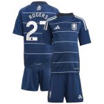AVFC aston villa adidas third minikit 2024-25 with rogers 27 printing Collection | Official Aston Villa Kits and Apparel