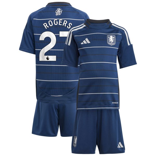 AVFC aston villa adidas third minikit 2024-25 with rogers 27 printing Collection | Official Aston Villa Kits and Apparel