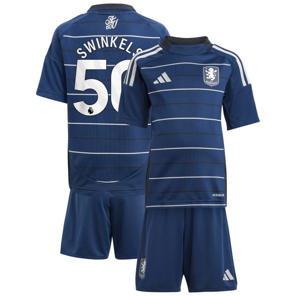 AVFC aston villa adidas third minikit 2024-25 with swinkels 50 printing Collection | Official Aston Villa Kits and Apparel