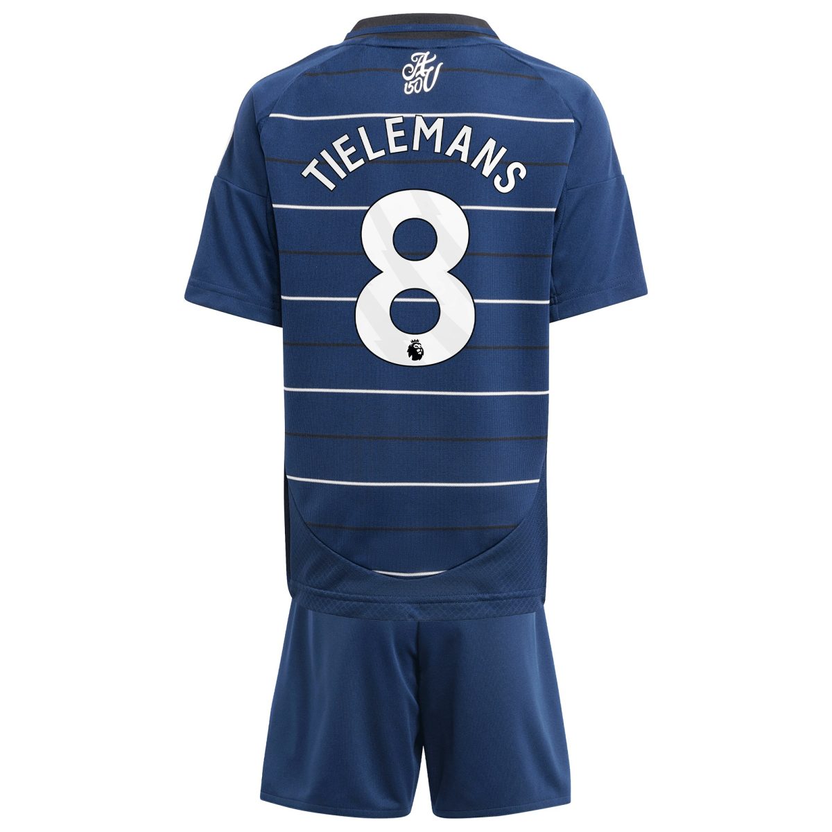 AVFC aston villa adidas third minikit 2024-25 with tielemans 8 printing Collection | Official Aston Villa Kits and Apparel