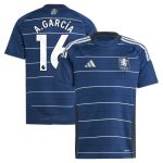 AVFC aston villa adidas third shirt 2024-25 – kids with a.garcía 16 printing Collection | Official Aston Villa Kits and Apparel