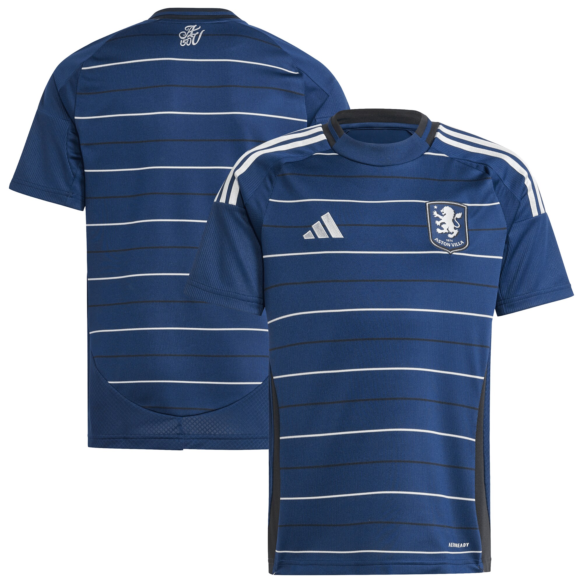 AVFC aston villa adidas third shirt 2024-25 – kids with custom printing Collection | Official Aston Villa Kits and Apparel