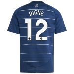 AVFC aston villa adidas third shirt 2024-25 – kids with digne 12 printing Collection | Official Aston Villa Kits and Apparel