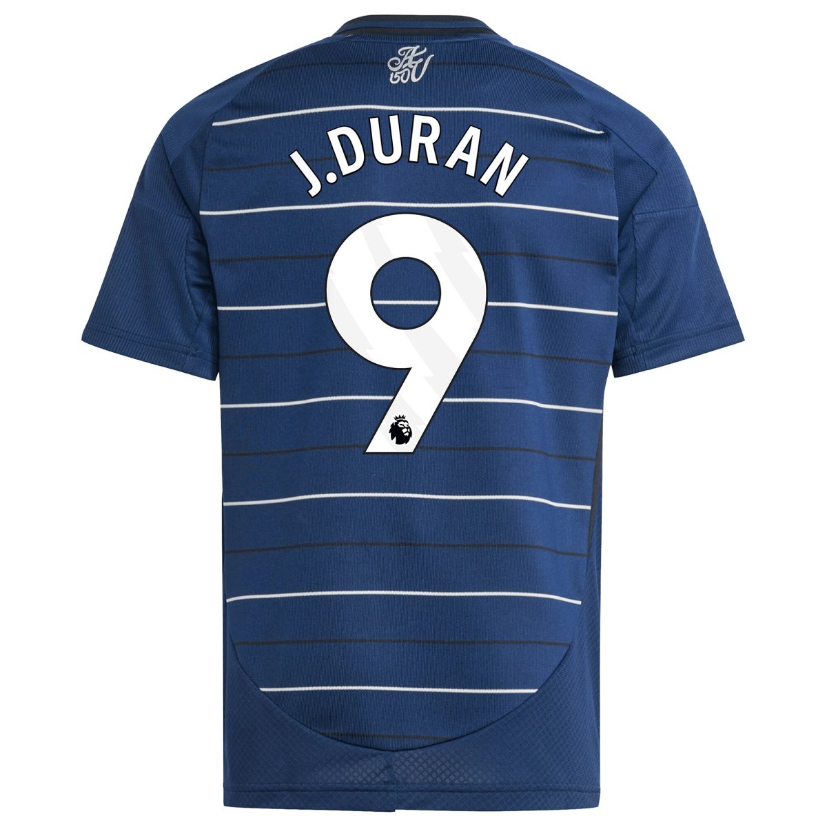 AVFC aston villa adidas third shirt 2024-25 – kids with j.duran 9 printing Collection | Official Aston Villa Kits and Apparel
