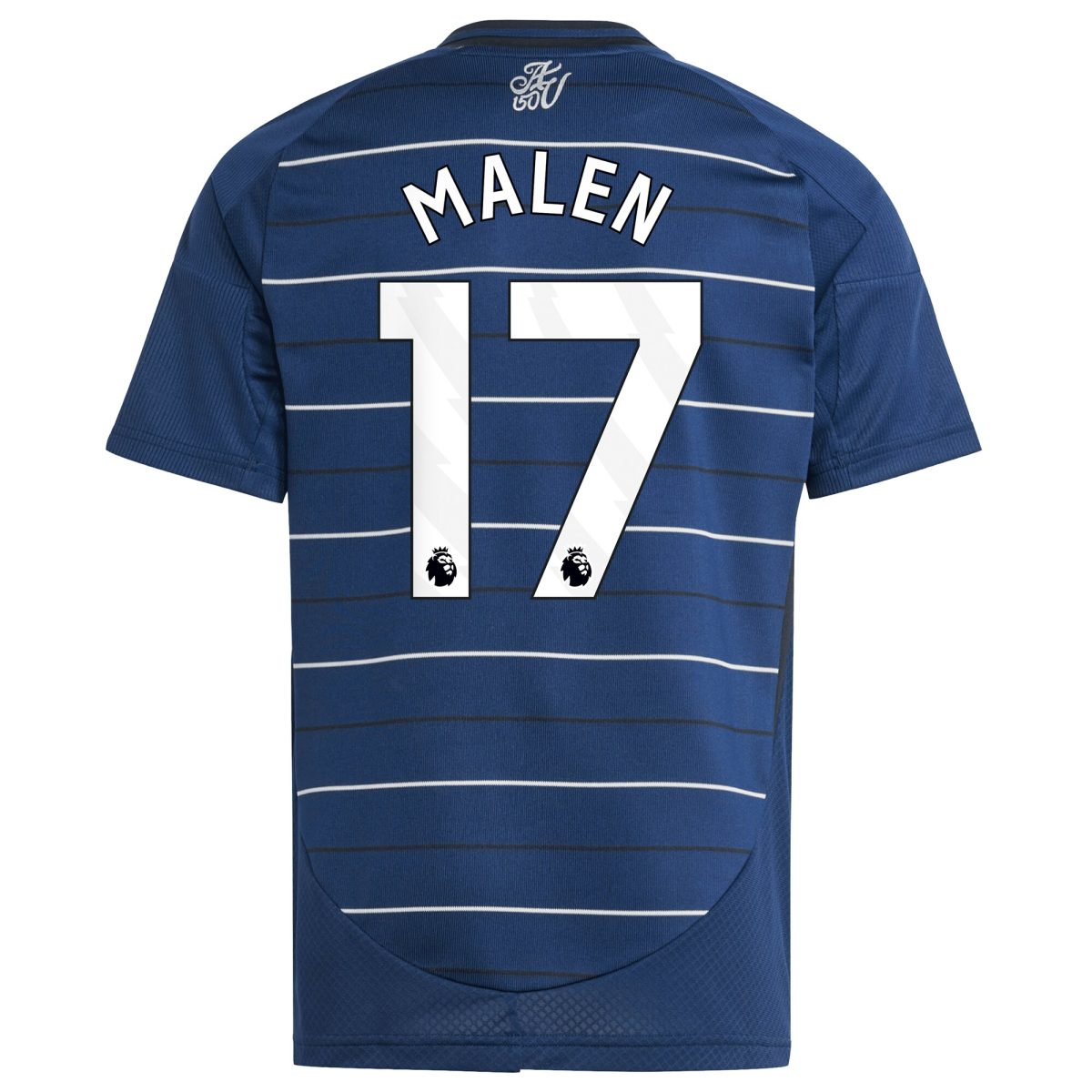 AVFC aston villa adidas third shirt 2024-25 – kids with malen 17 printing Collection | Official Aston Villa Kits and Apparel