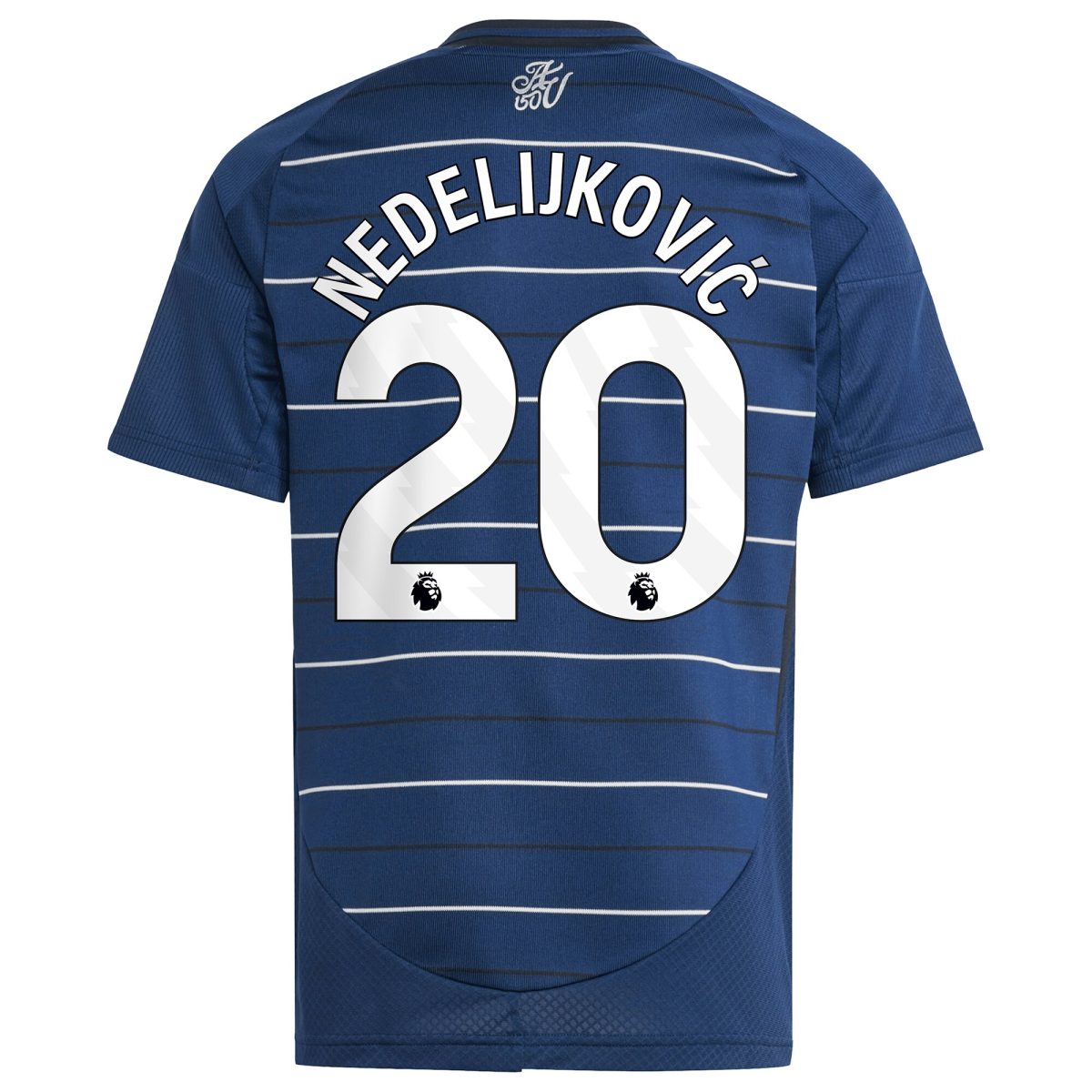 AVFC aston villa adidas third shirt 2024-25 – kids with nedeljković 20 printing Collection | Official Aston Villa Kits and Apparel