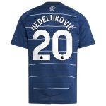AVFC aston villa adidas third shirt 2024-25 – kids with nedeljković 20 printing Collection | Official Aston Villa Kits and Apparel