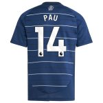 AVFC aston villa adidas third shirt 2024-25 – kids with pau 14 printing Collection | Official Aston Villa Kits and Apparel