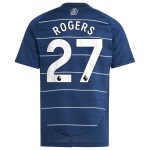 AVFC aston villa adidas third shirt 2024-25 – kids with rogers 27 printing Collection | Official Aston Villa Kits and Apparel