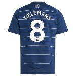 AVFC aston villa adidas third shirt 2024-25 – kids with tielemans 8 printing Collection | Official Aston Villa Kits and Apparel