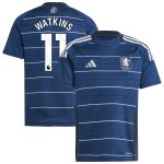AVFC aston villa adidas third shirt 2024-25 – kids with watkins 11 printing Collection | Official Aston Villa Kits and Apparel