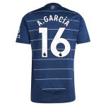 AVFC aston villa adidas third shirt 2024-25 with a.garcía 16 printing Collection | Official Aston Villa Kits and Apparel
