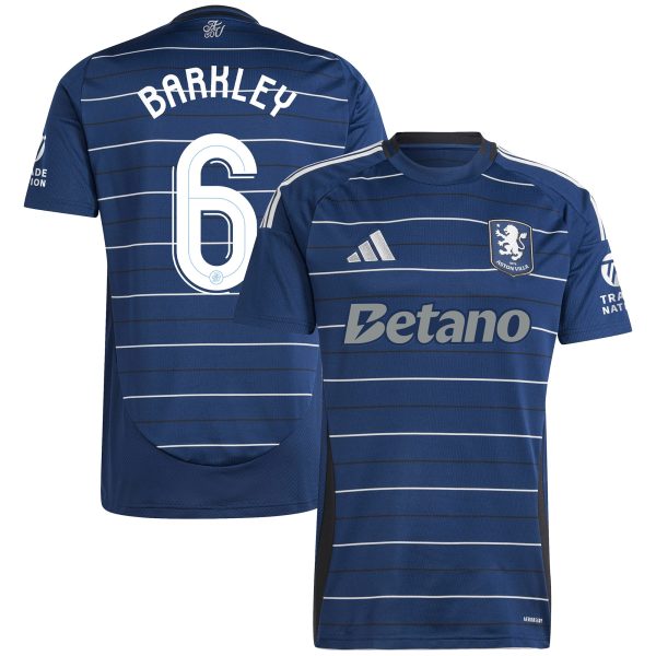 AVFC aston villa adidas third shirt 2024-25 with barkley 6 cup printing Collection | Official Aston Villa Kits and Apparel