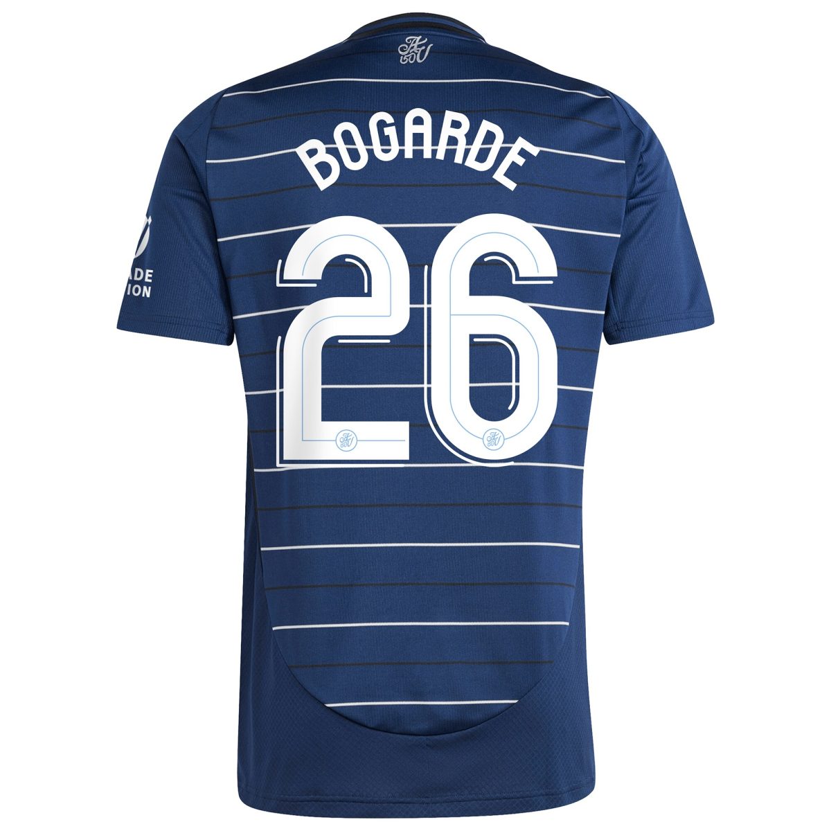 AVFC aston villa adidas third shirt 2024-25 with bogarde 26 cup printing Collection | Official Aston Villa Kits and Apparel