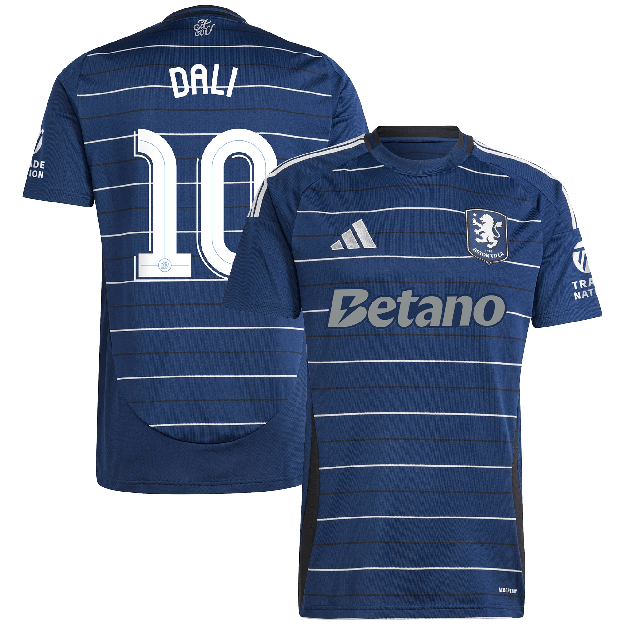 AVFC aston villa adidas third shirt 2024-25 with dali 10 cup printing Collection | Official Aston Villa Kits and Apparel
