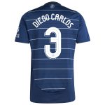 AVFC aston villa adidas third shirt 2024-25 with diego carlos 3 cup printing Collection | Official Aston Villa Kits and Apparel