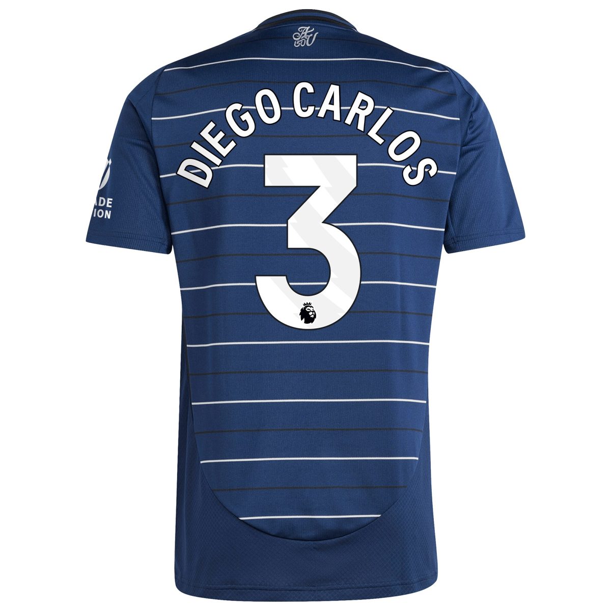 AVFC aston villa adidas third shirt 2024-25 with diego carlos 3 printing Collection | Official Aston Villa Kits and Apparel