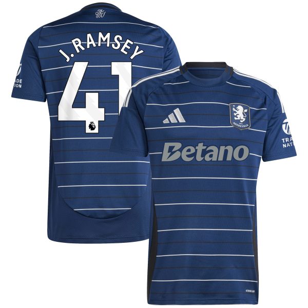 AVFC aston villa adidas third shirt 2024-25 with j. ramsey 41 printing Collection | Official Aston Villa Kits and Apparel