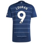 AVFC aston villa adidas third shirt 2024-25 with j.duran 9 printing Collection | Official Aston Villa Kits and Apparel