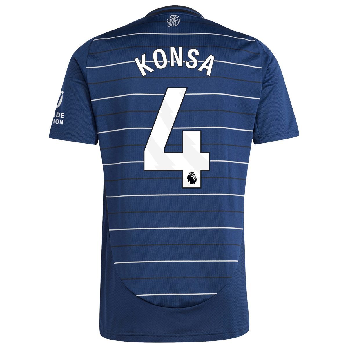AVFC aston villa adidas third shirt 2024-25 with konsa 4 printing Collection | Official Aston Villa Kits and Apparel