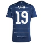 AVFC aston villa adidas third shirt 2024-25 with leon 19 cup printing Collection | Official Aston Villa Kits and Apparel
