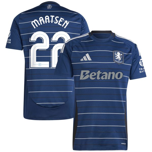 AVFC aston villa adidas third shirt 2024-25 with maatsen 22 cup printing Collection | Official Aston Villa Kits and Apparel