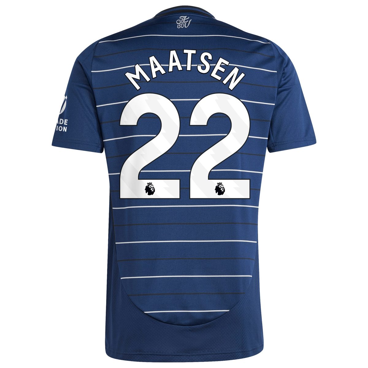 AVFC aston villa adidas third shirt 2024-25 with maatsen 22 printing Collection | Official Aston Villa Kits and Apparel