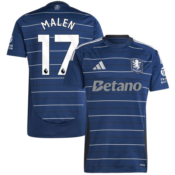 AVFC aston villa adidas third shirt 2024-25 with malen 17 printing Collection | Official Aston Villa Kits and Apparel
