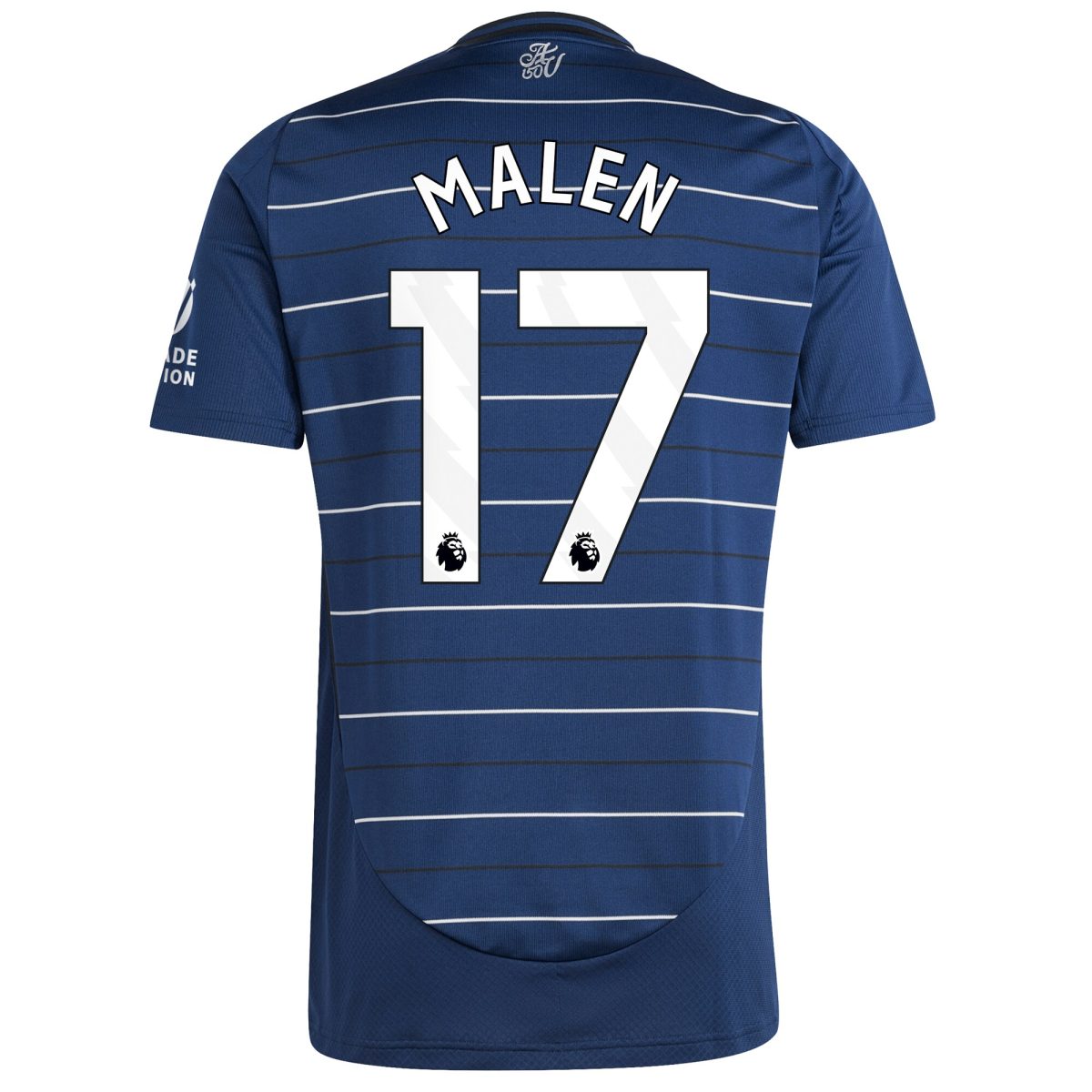 AVFC aston villa adidas third shirt 2024-25 with malen 17 printing Collection | Official Aston Villa Kits and Apparel
