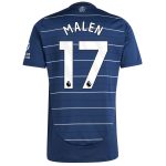 AVFC aston villa adidas third shirt 2024-25 with malen 17 printing Collection | Official Aston Villa Kits and Apparel