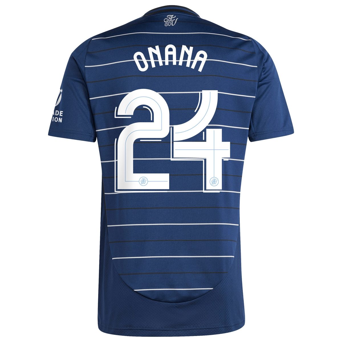 AVFC aston villa adidas third shirt 2024-25 with onana 24 cup printing Collection | Official Aston Villa Kits and Apparel