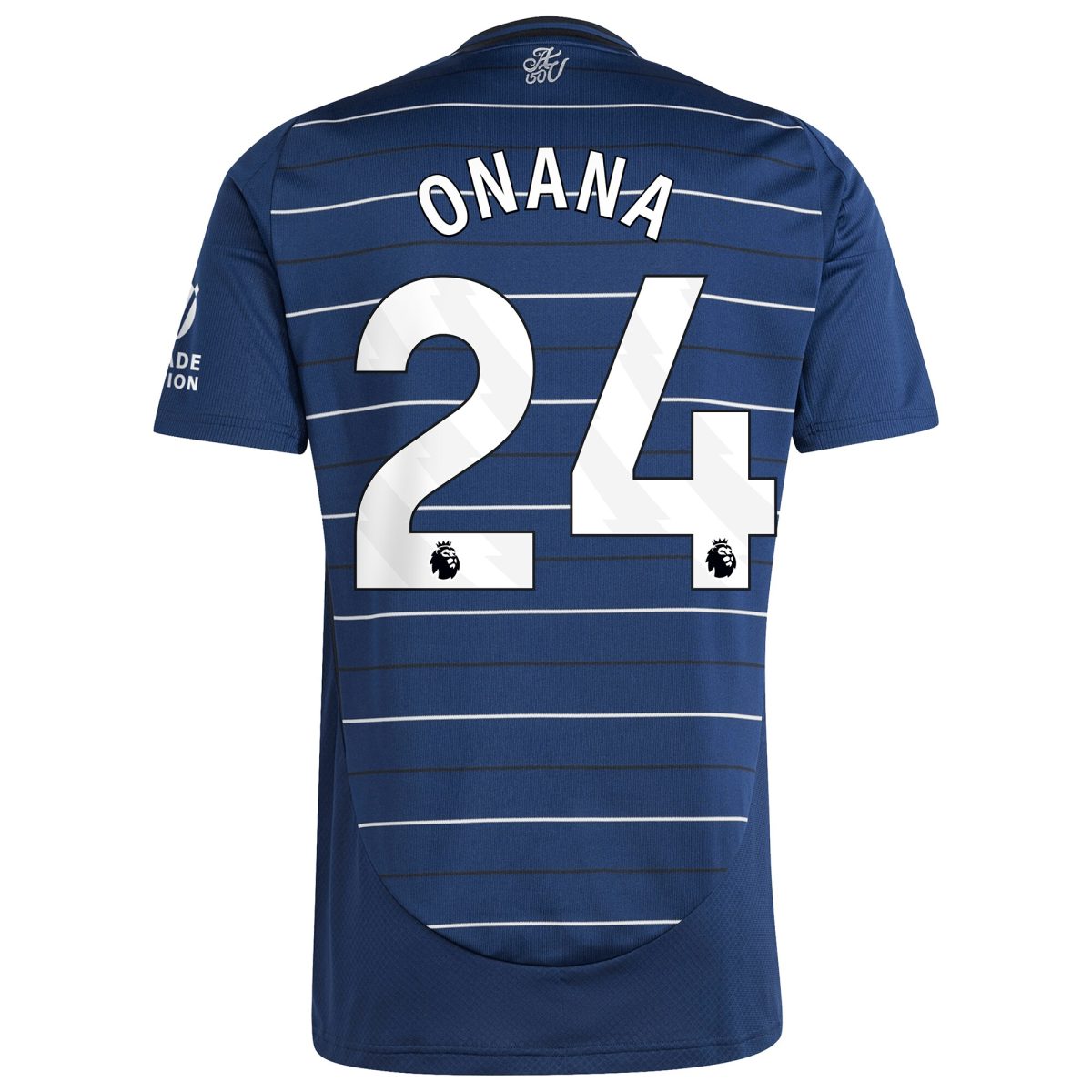 AVFC aston villa adidas third shirt 2024-25 with onana 24 printing Collection | Official Aston Villa Kits and Apparel