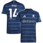 AVFC aston villa adidas third shirt 2024-25 with pau 14 printing Collection | Official Aston Villa Kits and Apparel