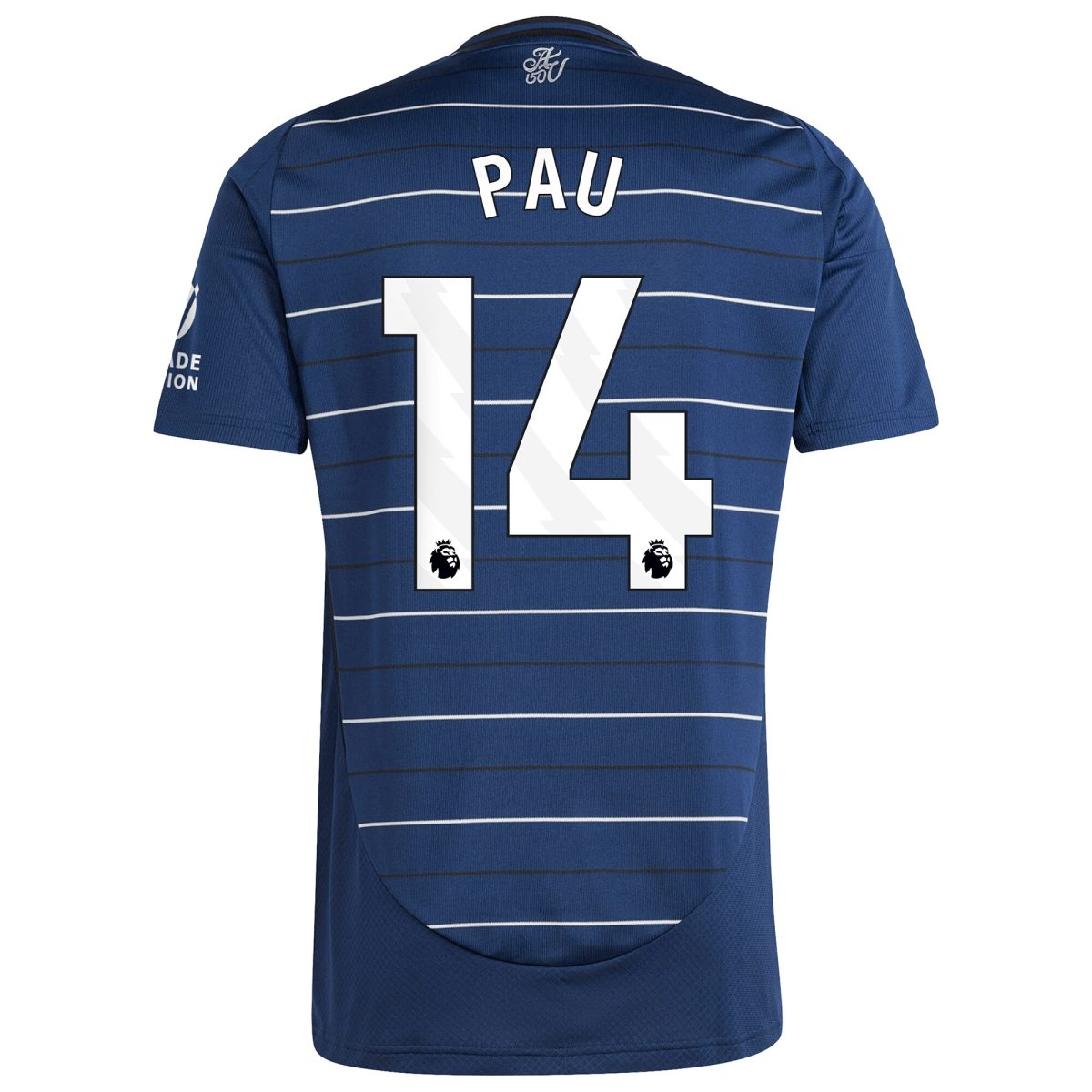 AVFC aston villa adidas third shirt 2024-25 with pau 14 printing Collection | Official Aston Villa Kits and Apparel