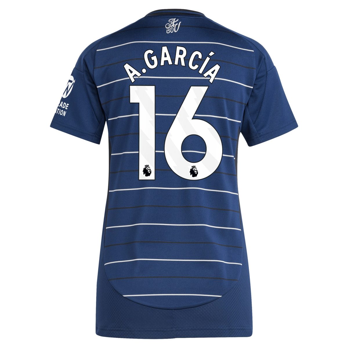 AVFC aston villa adidas third shirt 2024-25 – womens with a.garcía 16 printing Collection | Official Aston Villa Kits and Apparel