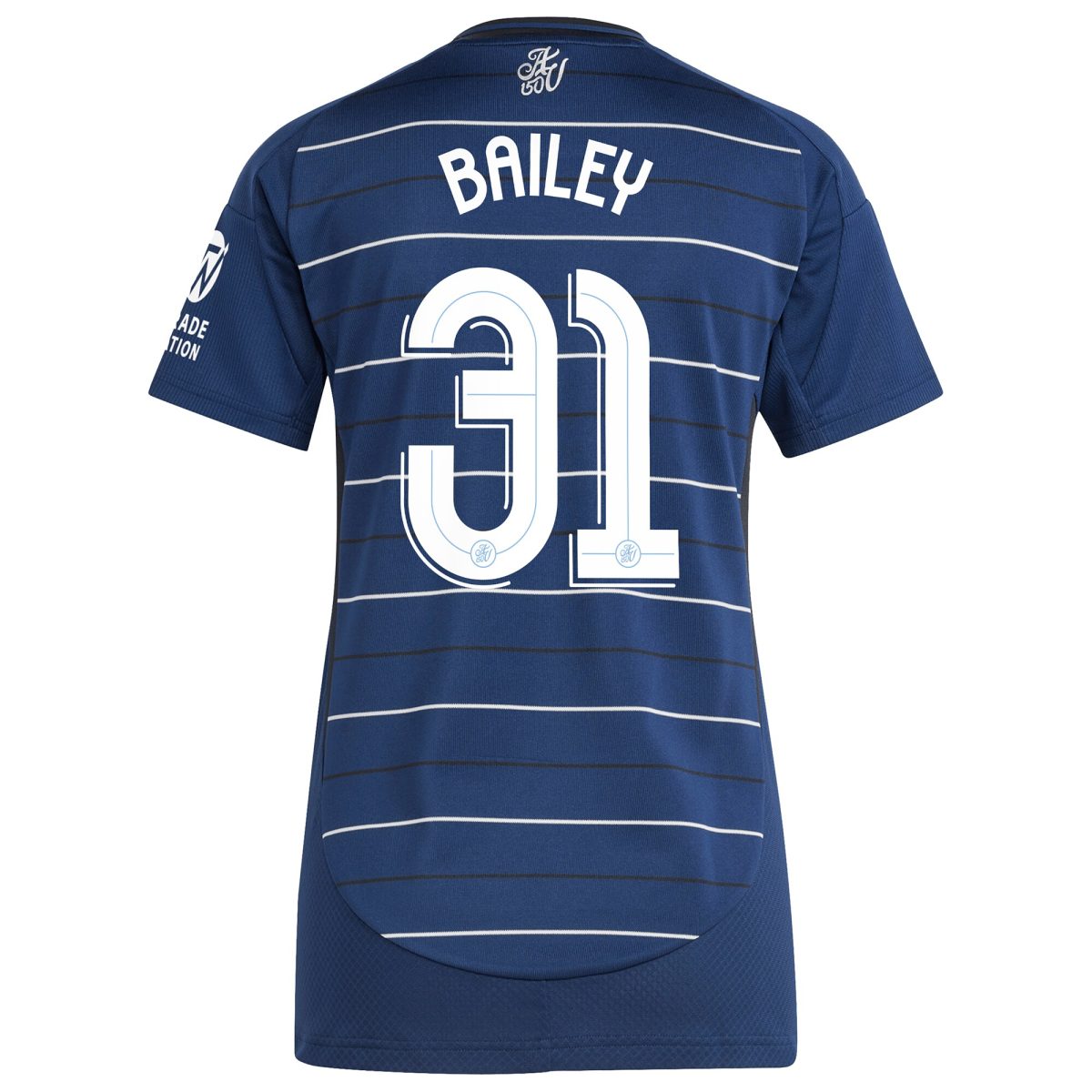 AVFC aston villa adidas third shirt 2024-25 – womens with bailey 31 cup printing Collection | Official Aston Villa Kits and Apparel