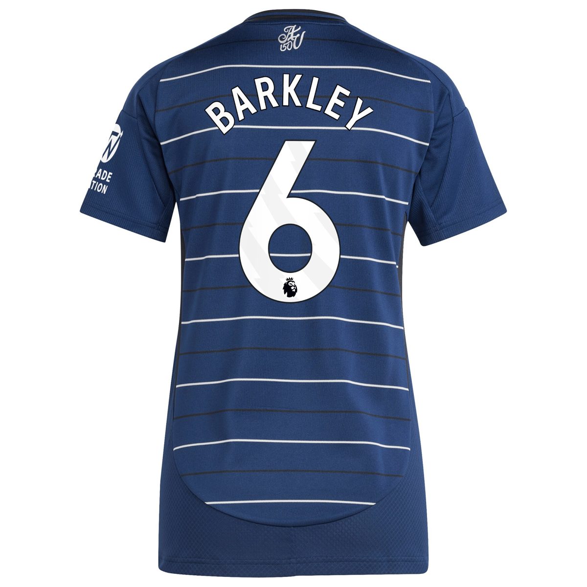 AVFC aston villa adidas third shirt 2024-25 – womens with barkley 6 printing Collection | Official Aston Villa Kits and Apparel