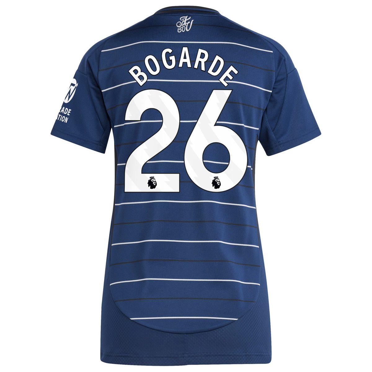 AVFC aston villa adidas third shirt 2024-25 – womens with bogarde 26 printing Collection | Official Aston Villa Kits and Apparel