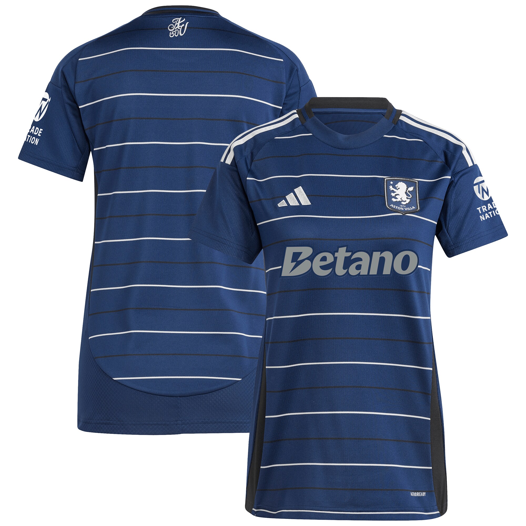 AVFC aston villa adidas third shirt 2024-25 – womens with custom printing Collection | Official Aston Villa Kits and Apparel