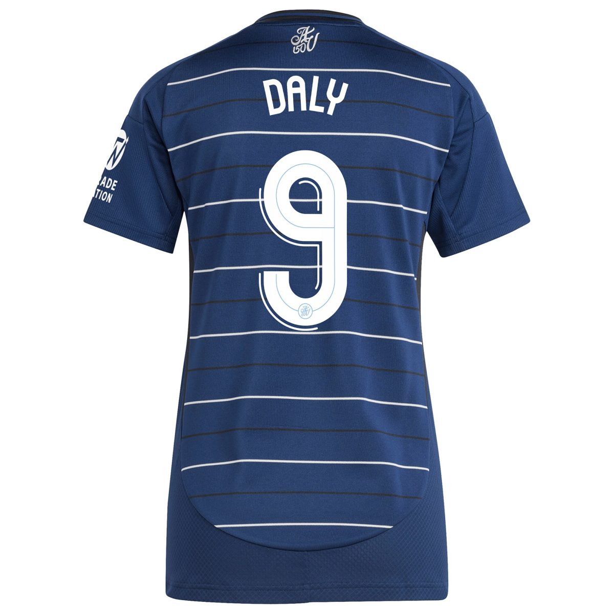 AVFC aston villa adidas third shirt 2024-25 – womens with daly 9 cup printing Collection | Official Aston Villa Kits and Apparel
