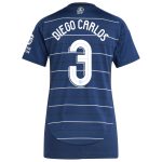 AVFC aston villa adidas third shirt 2024-25 – womens with diego carlos 3 cup printing Collection | Official Aston Villa Kits and Apparel