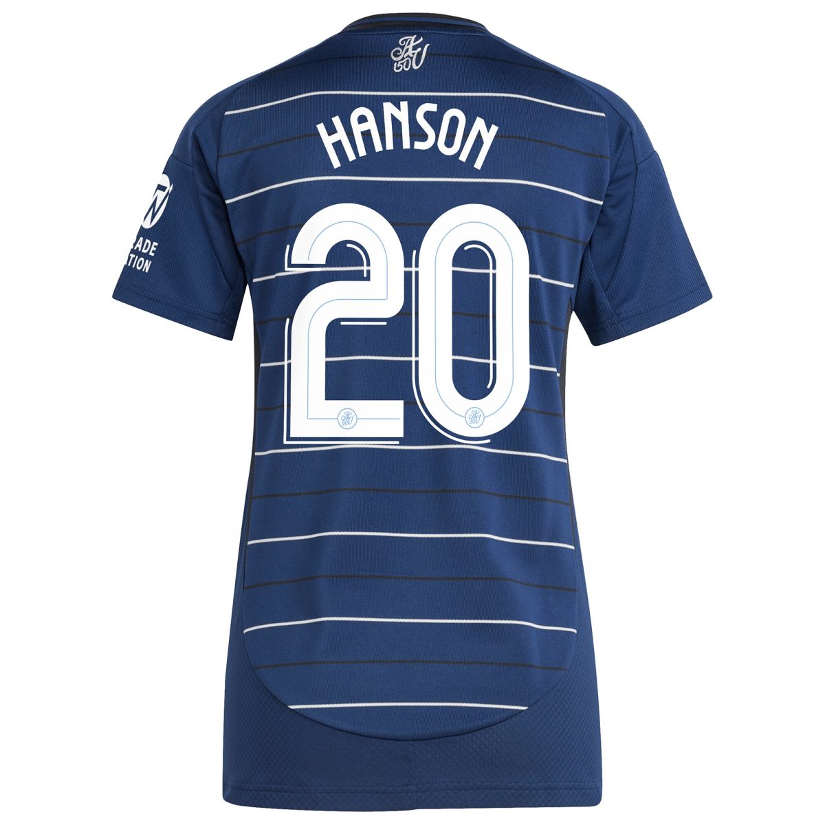 AVFC aston villa adidas third shirt 2024-25 – womens with hanson 20 cup printing Collection | Official Aston Villa Kits and Apparel