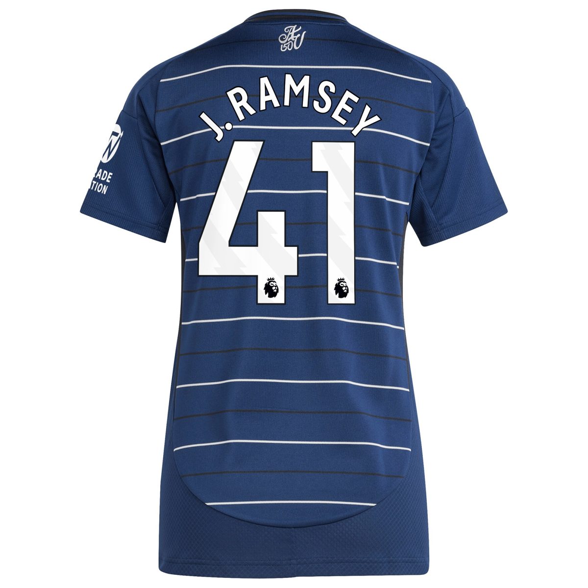 AVFC aston villa adidas third shirt 2024-25 – womens with j. ramsey 41 printing Collection | Official Aston Villa Kits and Apparel